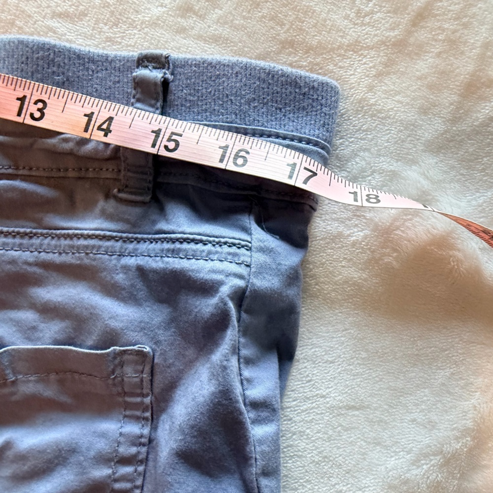 Lee Women's Slate Blue Cargo Bermuda Shorts - Picture 9 of 10
